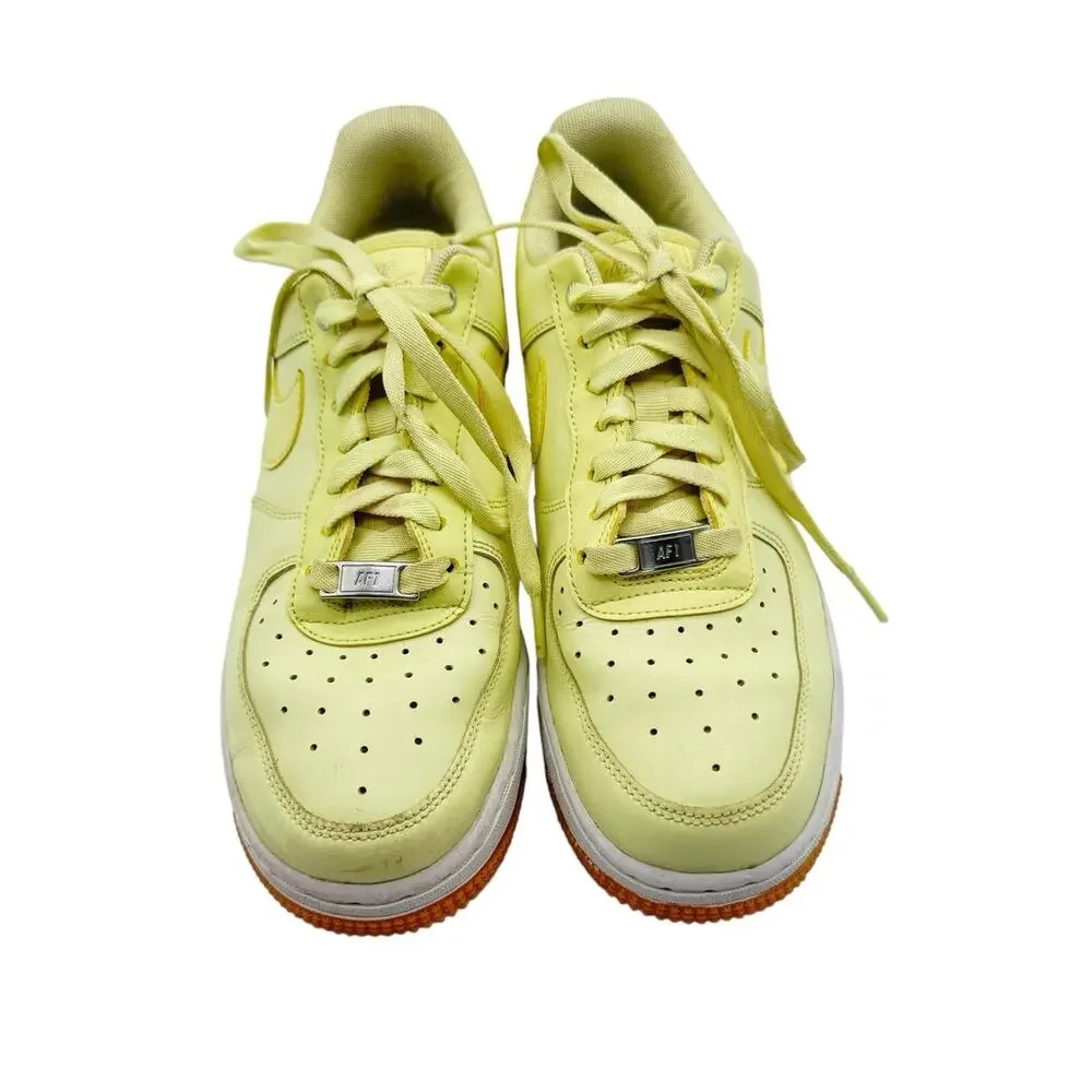 Nike Air Force 1 07 PRM shoes women sz 8 luminous green 896185 302